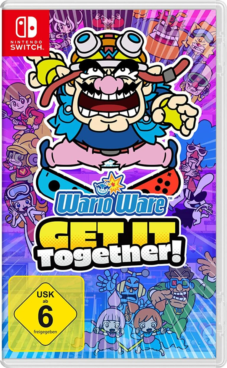 Packshot WarioWare: Get It Together für die Nintendo Switch mit USK 6.