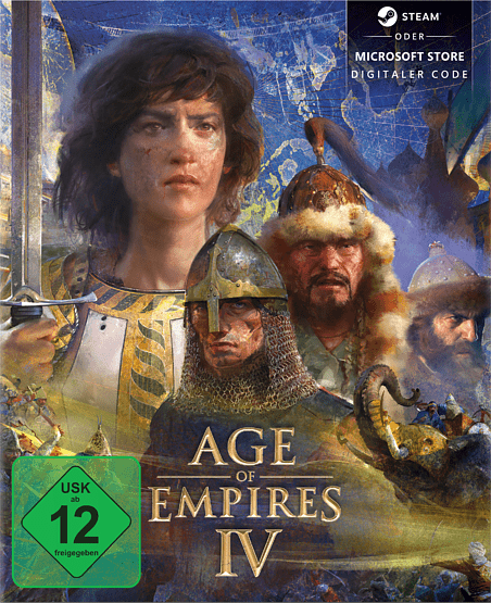 Packshot Age of Empires IV mit USK 12.