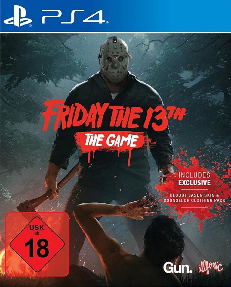 Packshot Friday the 13th the game.