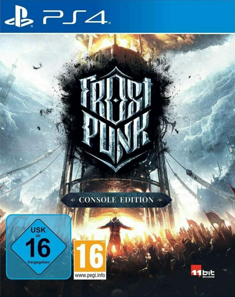 Das Cover von Frostpunk für die PS4.