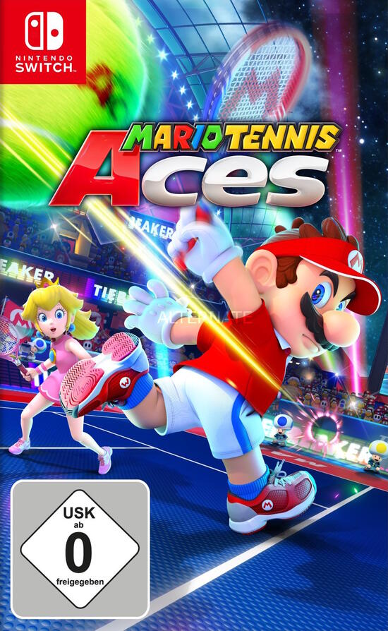 Das Cover von Mario Tennis Aces.