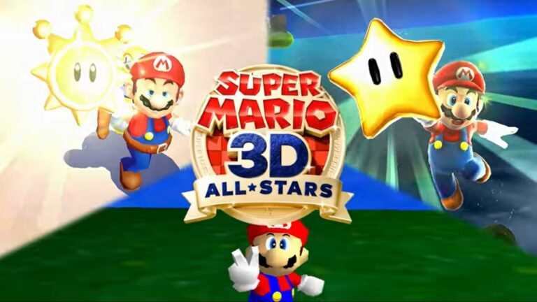 Das Cover von Super Mario 3D All-Stars.