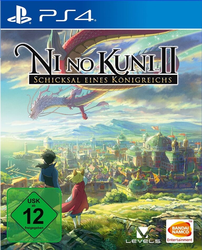 Das Cover von Ni No Kuni 2: Schicksal eines Königreichs für die PS4