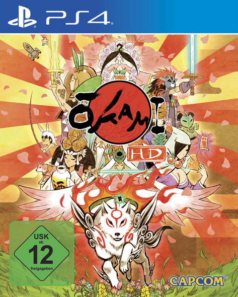 Das Cover von Ōkami HD