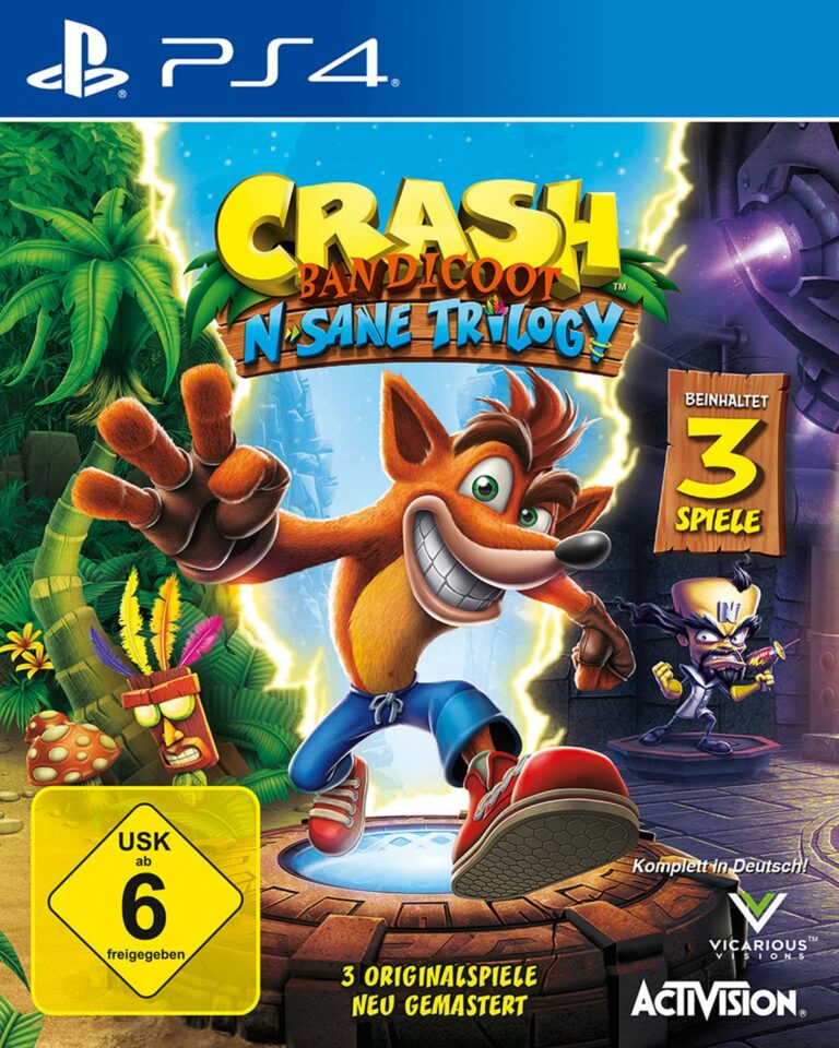 Cover von Crash Bandicoot N. Sane Triology