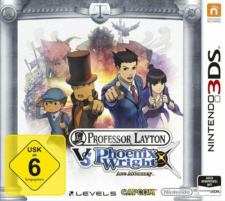 Cover von Professor Layton vs. Phoenix Wright – Ace Attorney