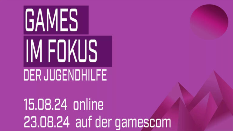 Banner "Games im Fokus der Jugendhilfe"