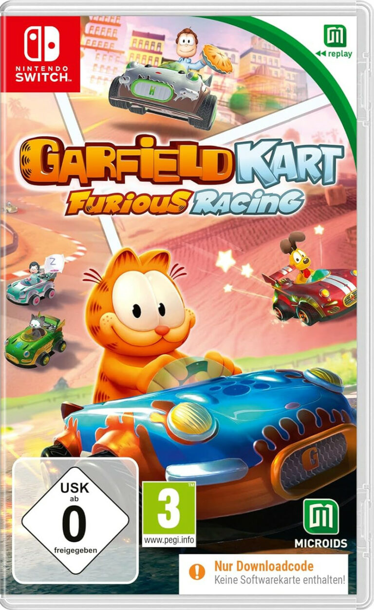 Packshot von GarfieldKart Furious Racing.