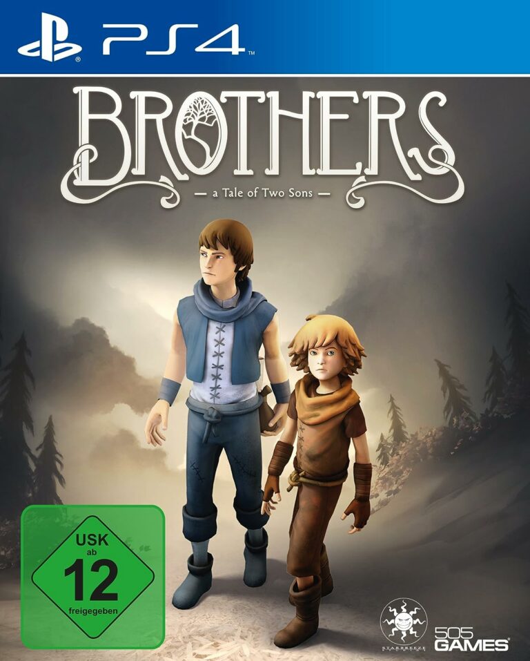 Cover von Brothers - A Tale of Two Sons - Die zwei Brüder sind zu sehen.