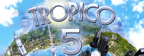 Schriftzug Tropico 5.