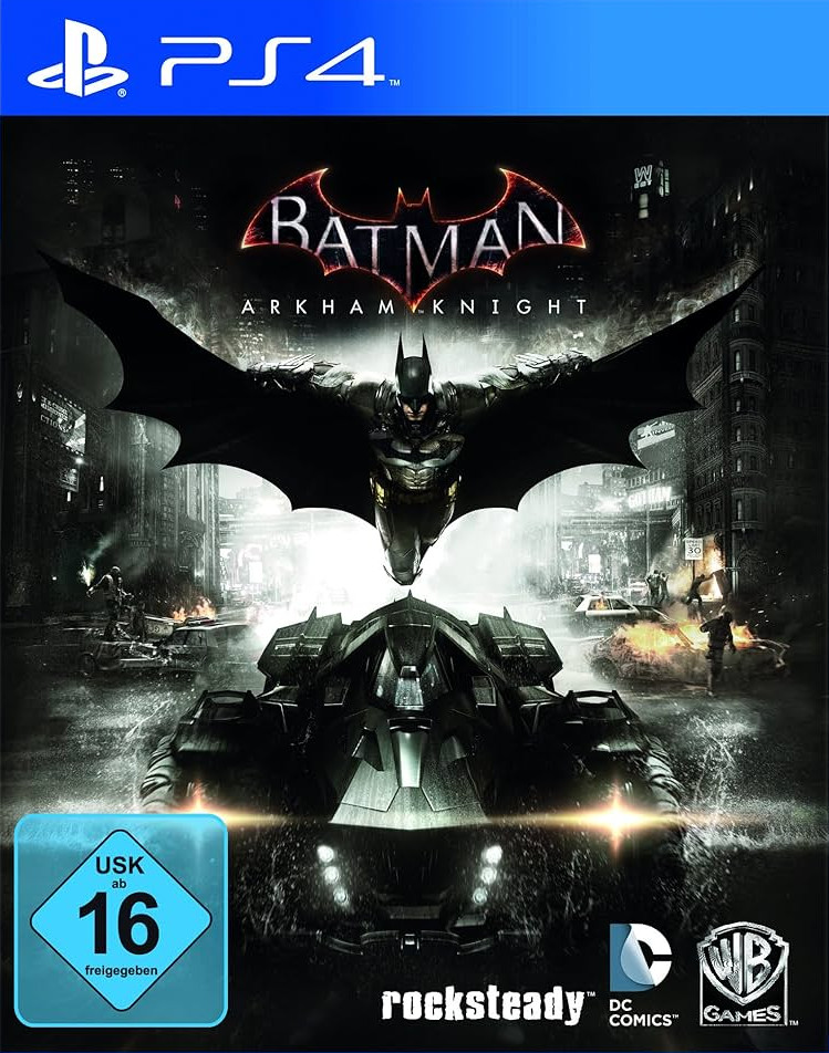 Packshot von Batman Arkham Knight.