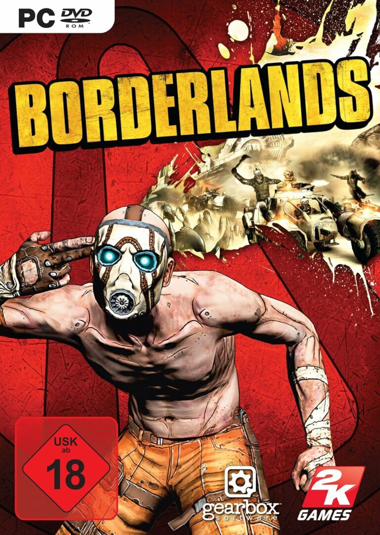 Packshot von Borderlands.