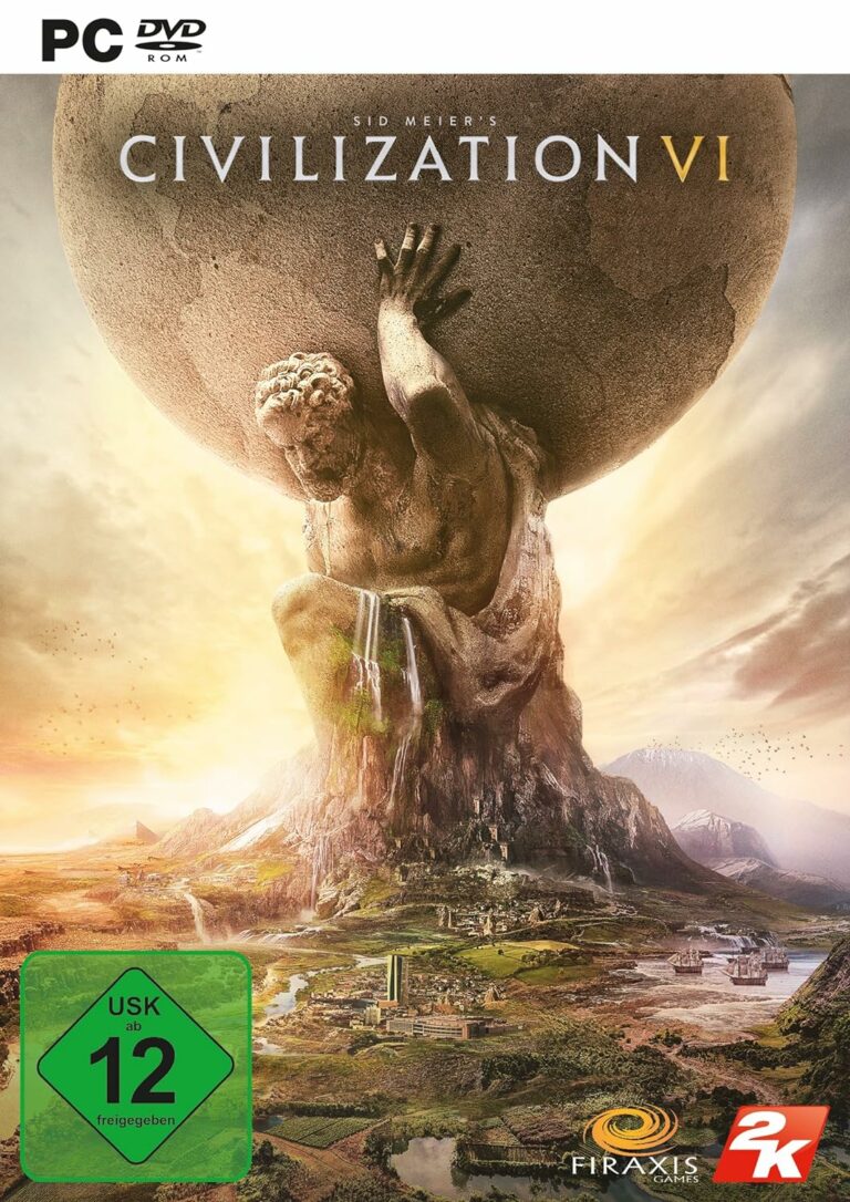 Packshot von Civilization 6.