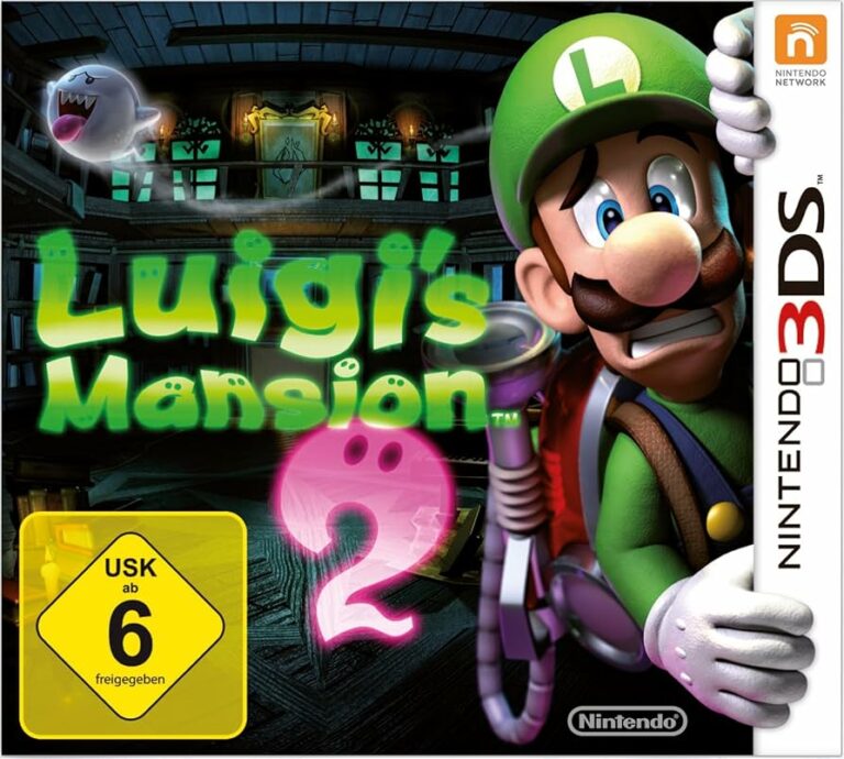 Packshot von Luigi‘s Mansion 2.