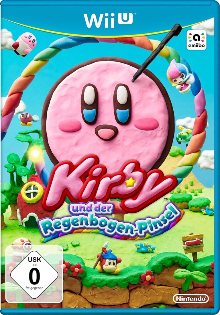 Packshot Kirby und der Regenbogenpinsel.