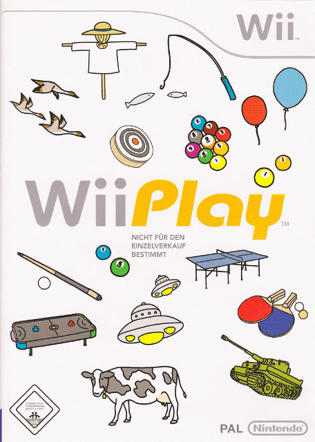 Packshot von Wii Play.