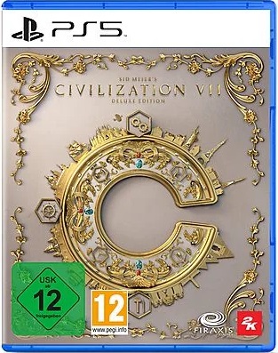 Packshot von Civilization VII Deluxe Edition.