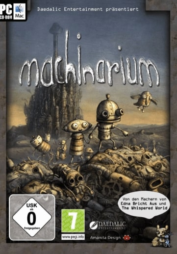 Packshot des Spiels "Machinarium".