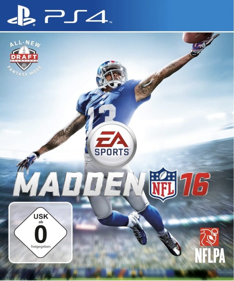 Packshot des Spiels "Madden NFL 16".