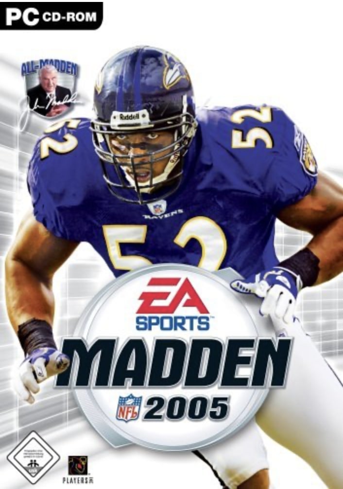 Packshot des Spiels "Madden NFL 2005".