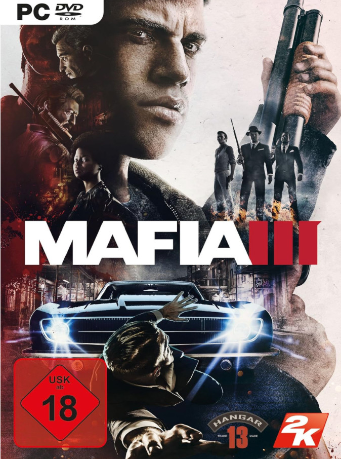 Packshot des Spiels "Mafia 3".