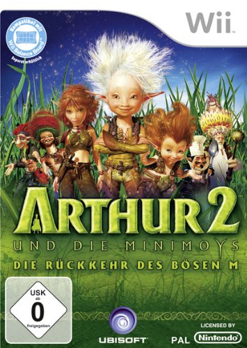 PC-Spielhülle Arthur und die Minimoys 2 mit koboldartigen Fantasy-Wesen, USK 0.
