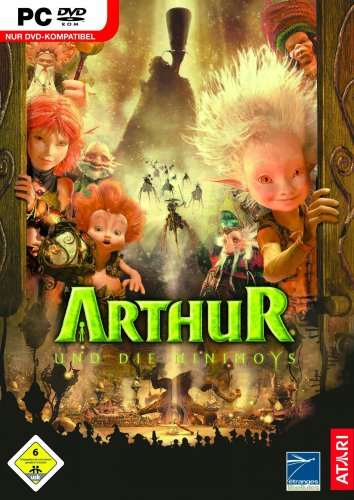 PC-Spielhülle Arthur und die Minimoys mit Fantasy-Wesen, USK 6.