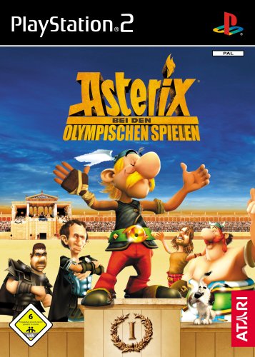 Packshot Asterix bei den Olympischen Spielen mit Asterix auf dem Siegertreppchen, USK 6.
