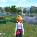 Einblick ins Spiel: Spielfigur steht vor WIldsektor, ähnlich wie ein Naturschutzgebiet