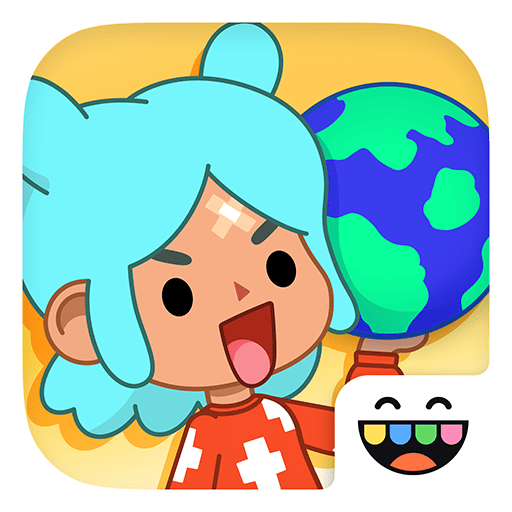 App-Icon von Toca Boca World.