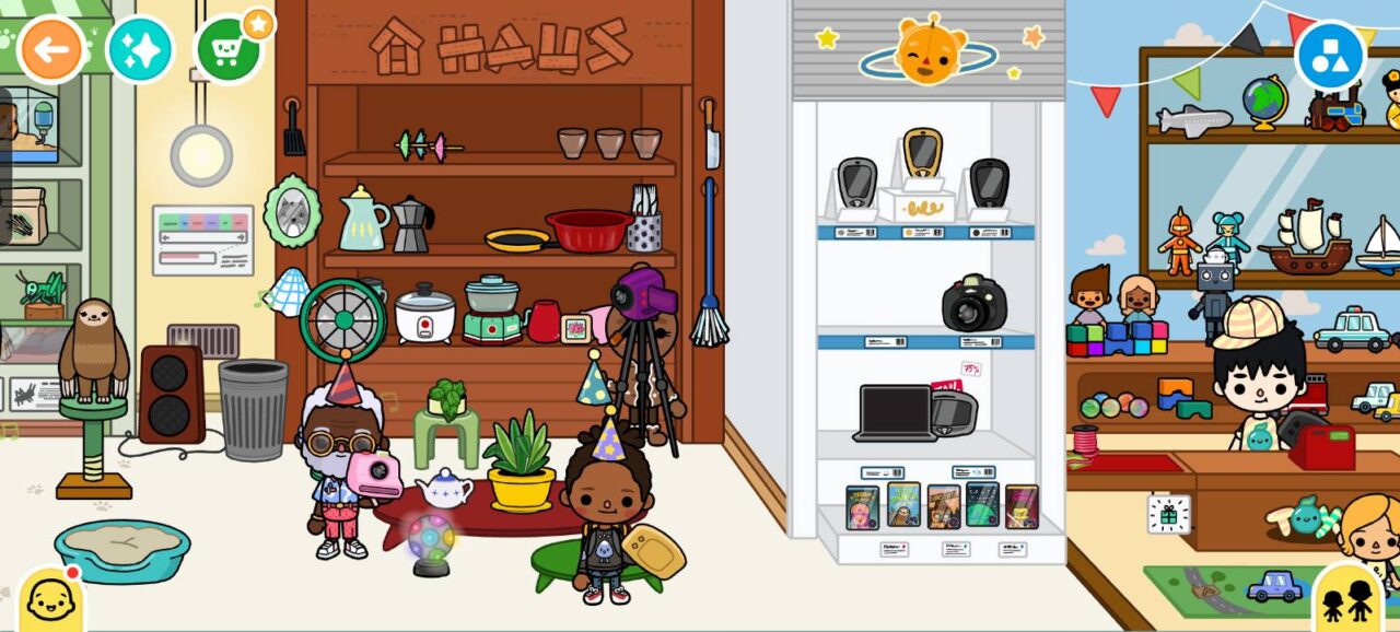 Ein Geschäft mit mit einer großen Auswahl an Waren.